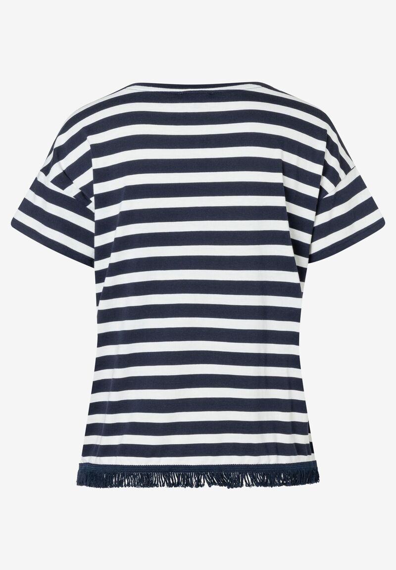Streifenshirt mit Fransen  Sommer-Kollektion More&More