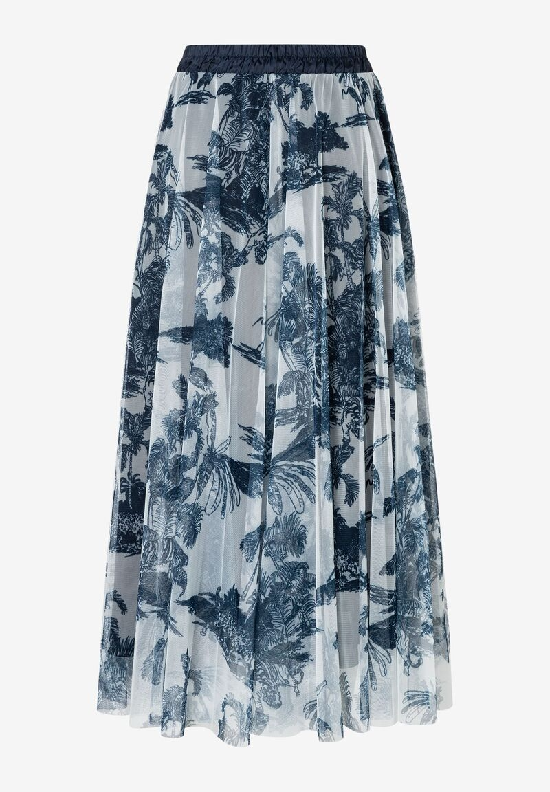 Meshrock mit Print  Sommer-Kollektion