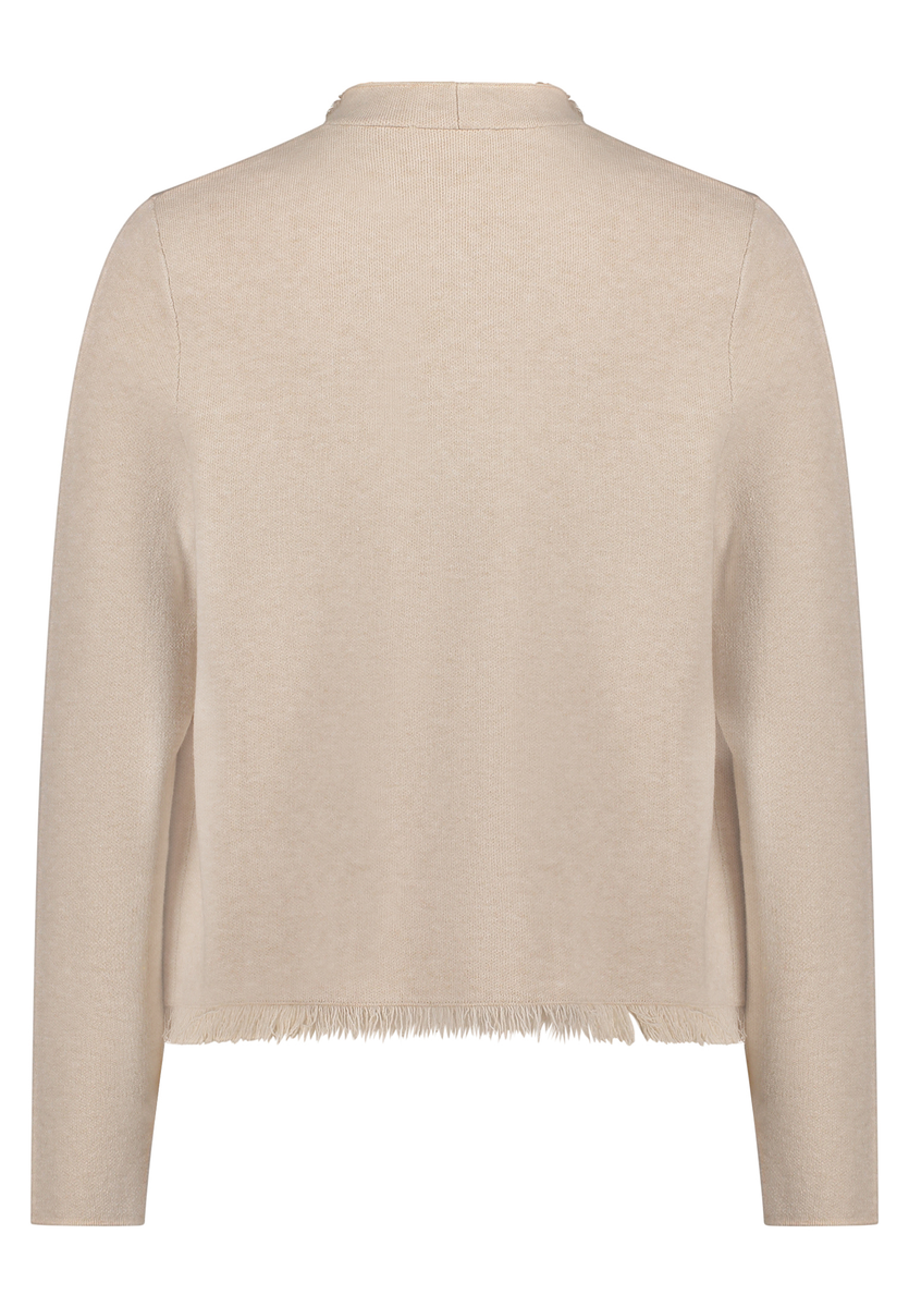 Strick-Cardigan in Beige & in schwarz | Cartoon