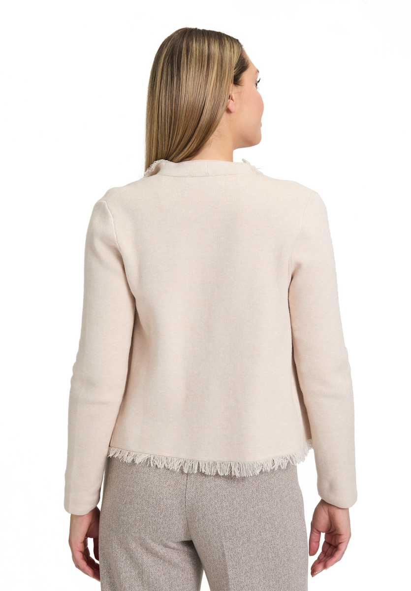 Strick-Cardigan in Beige & in schwarz | Cartoon