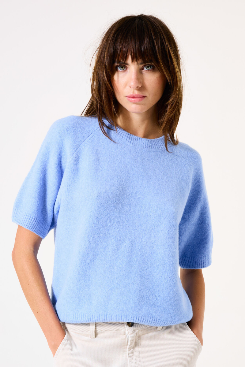 Hellblauer Pullover H50042 Garcia