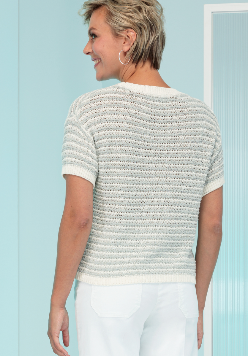 OCTAVIA Kurzer Strickpullover