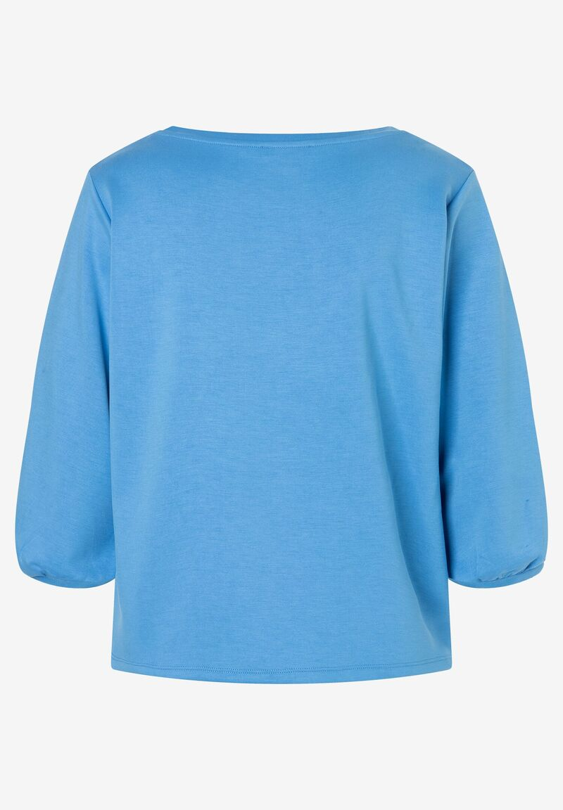 Sweatshirt mit Blüte  spring sky