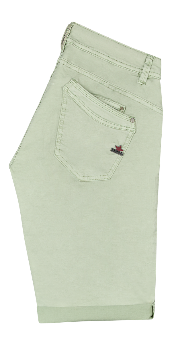 Short stretch twill in Zartgrün | Buena Vista