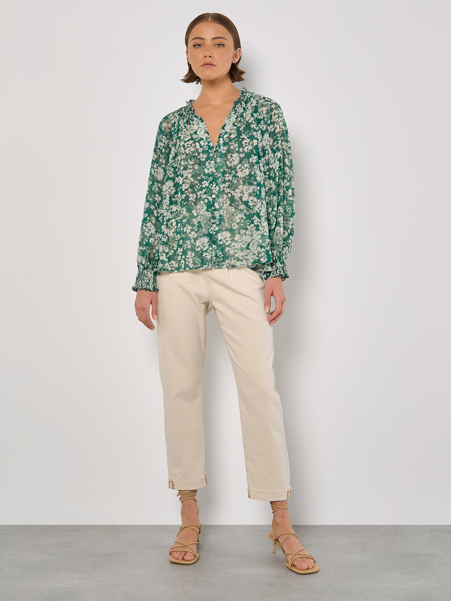 Apricot Bluse 