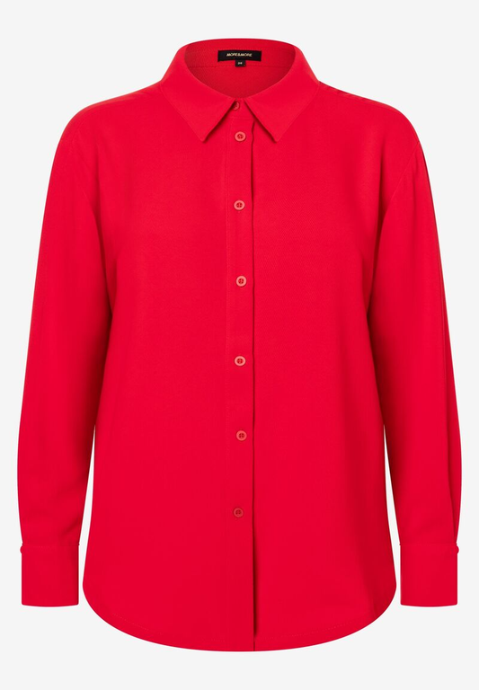 lange Bluse  soft red