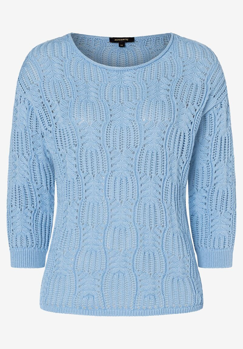 Ajour Pullover  ecru