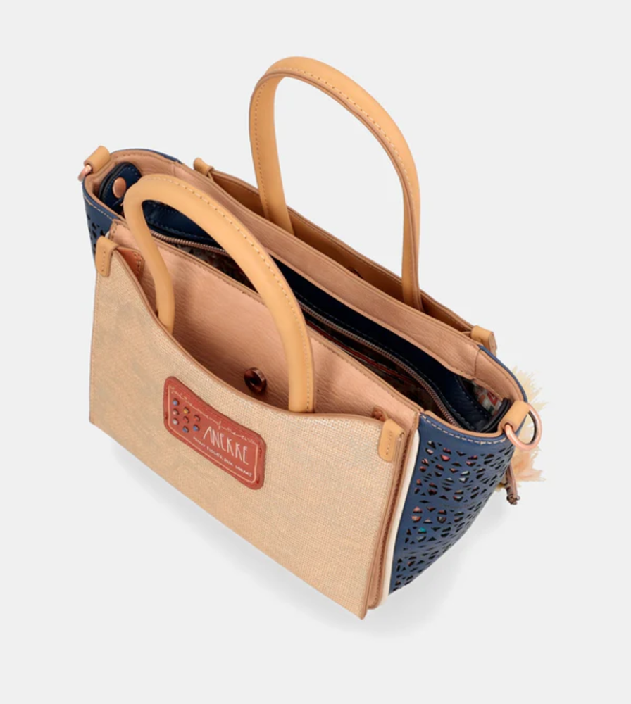 Schultertasche mit zwei Griffen | Tribe