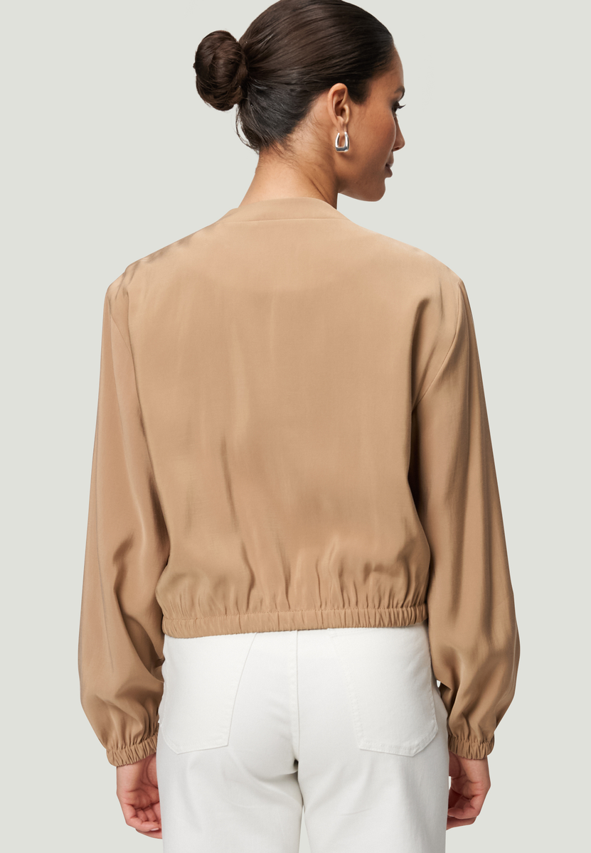 Braune Jacke