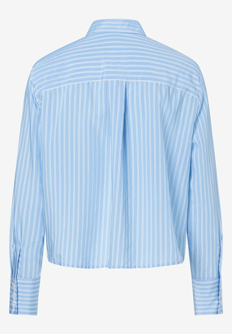 Streifenbluse  hellblau/weiß  Frühjahrs-Kollektion | More&More