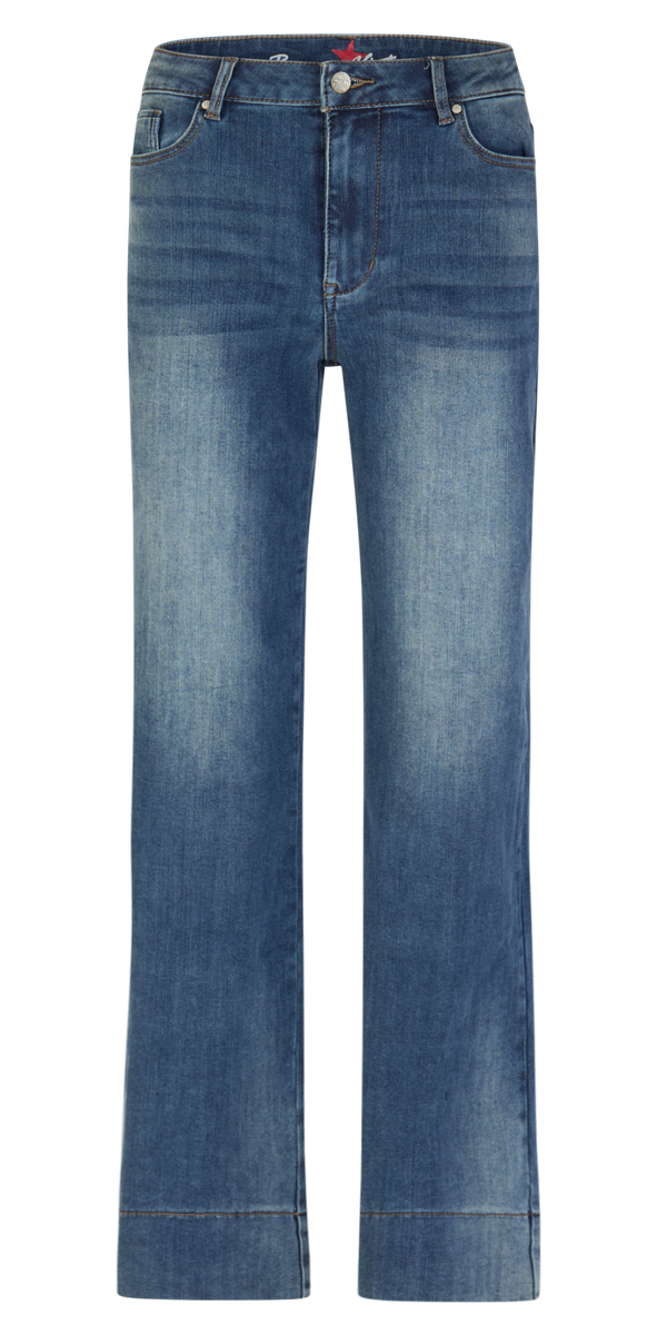 Jeans Wide Leg stretch denim | Buena Vista