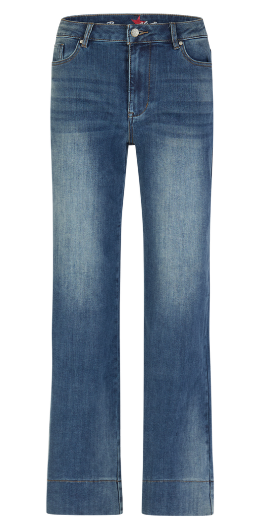 Jeans Wide Leg stretch denim | Buena Vista