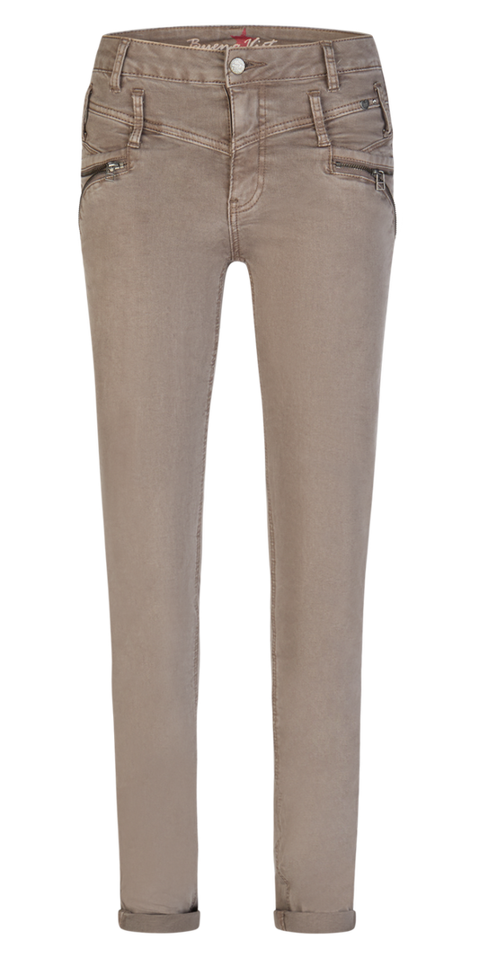 Jeans "Florida-Z" stretch twill -stone | Buena Vista