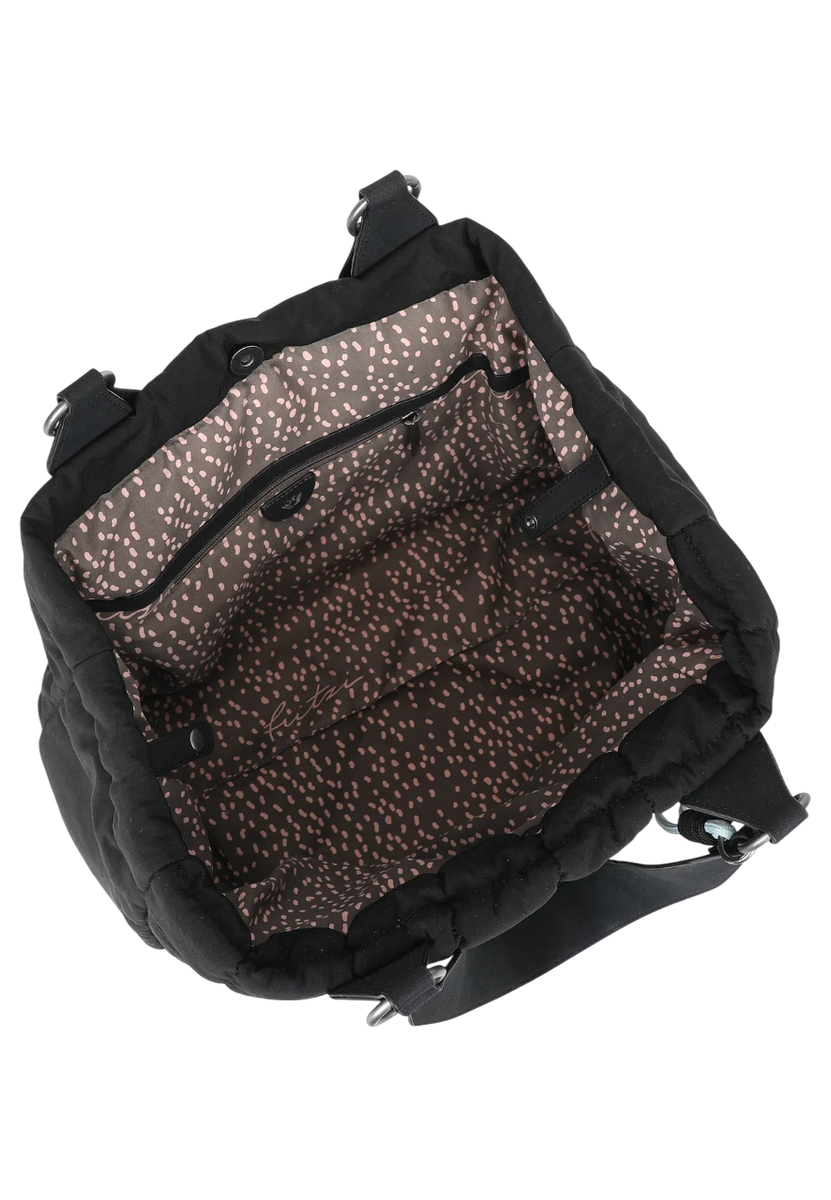 Shopper "Izzy Medium Limited Black Bubble" | Fritzi
