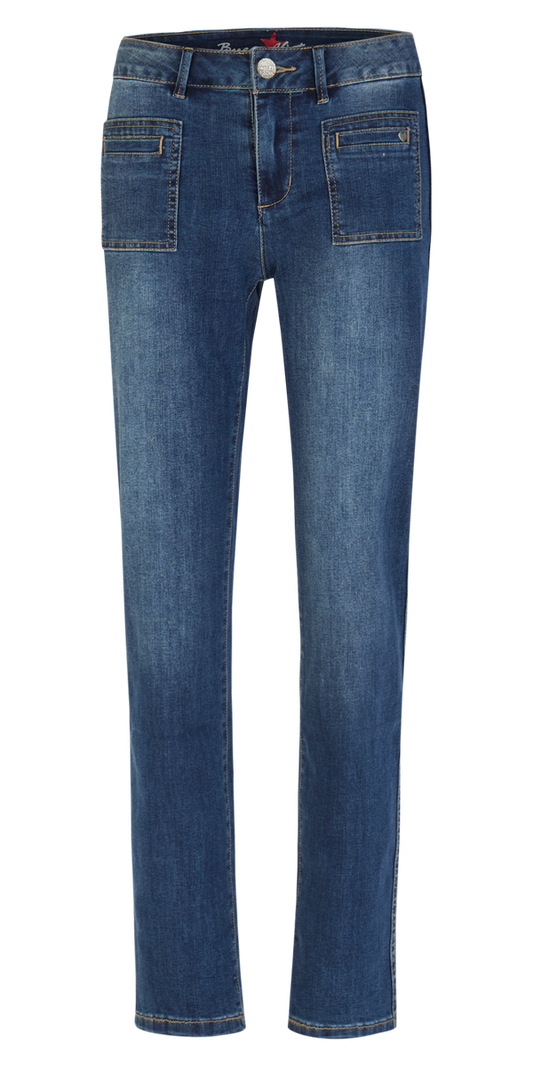 Jeans "Stella-Zip straight stretch denim" | Buena Vista