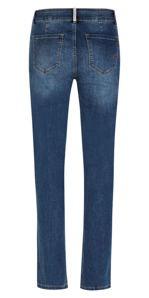 Jeans "Stella-Zip straight stretch denim" | Buena Vista
