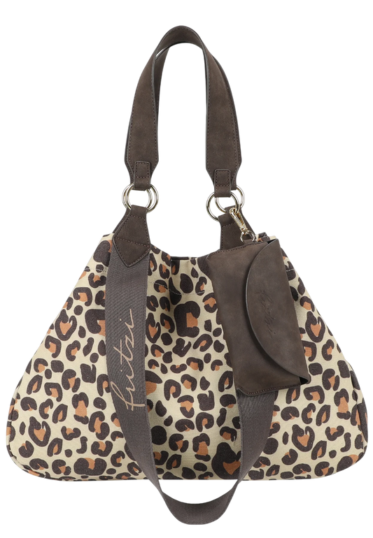 Shopper "Izzy Medium Limited Leo Camel" | Fritzi