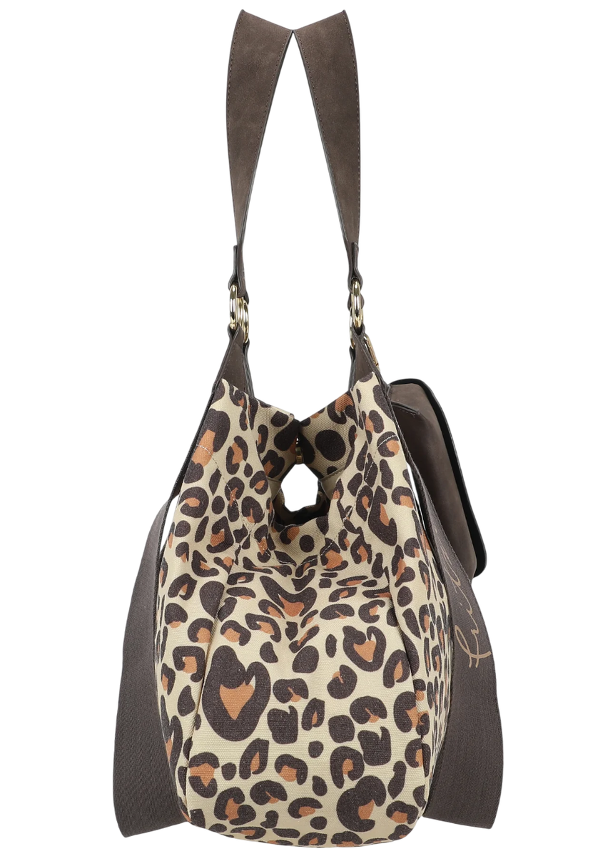 Shopper "Izzy Medium Limited Leo Camel" | Fritzi