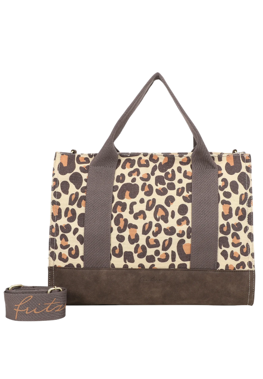 Canvas Tote Bag Limited Leo Camel | Fritzi