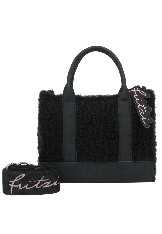 Umhängetasche "Square Limited Teddy Black" | Fritzi