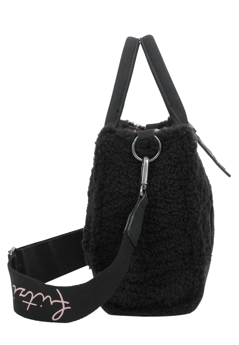Umhängetasche "Square Limited Teddy Black" | Fritzi