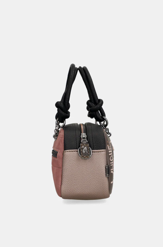 Kleine Handtasche "Mademoiselle"  mit Umhängeriemen  -Short handle bag | Anekke