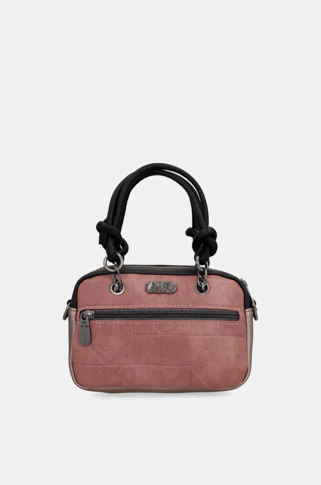 Kleine Handtasche "Mademoiselle"  mit Umhängeriemen  -Short handle bag | Anekke