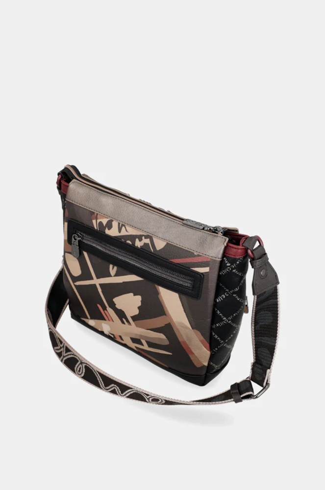 Umhängetasche "Mademoiselle"mit 3 Fächern -Cross-body bag | Anekke