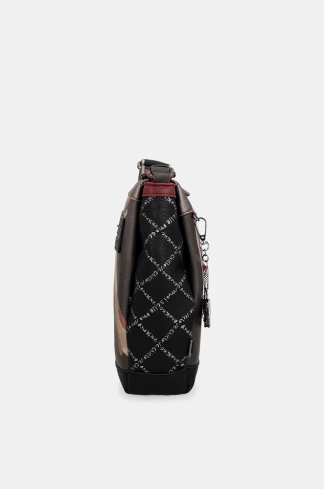 Umhängetasche "Mademoiselle"mit 3 Fächern -Cross-body bag | Anekke