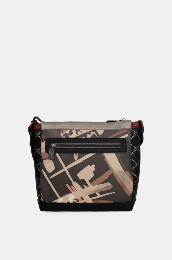Umhängetasche "Mademoiselle"mit 3 Fächern -Cross-body bag | Anekke