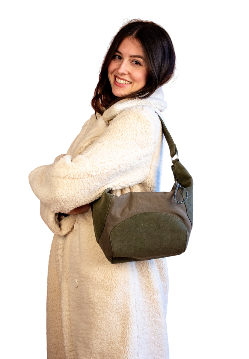 Schultertasche "Gimmy Sky Mix Khaki" | Fritzi