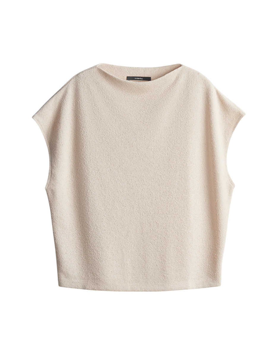 Jerseyshirt mit Bouclé Effekt"Kelmara" | someday