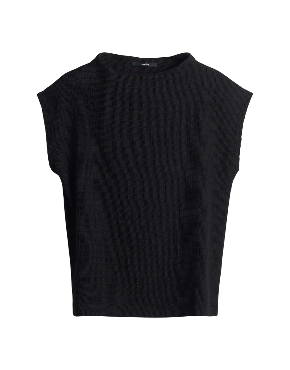 Jerseyshirt mit gerippter Textur"Keala" | someday