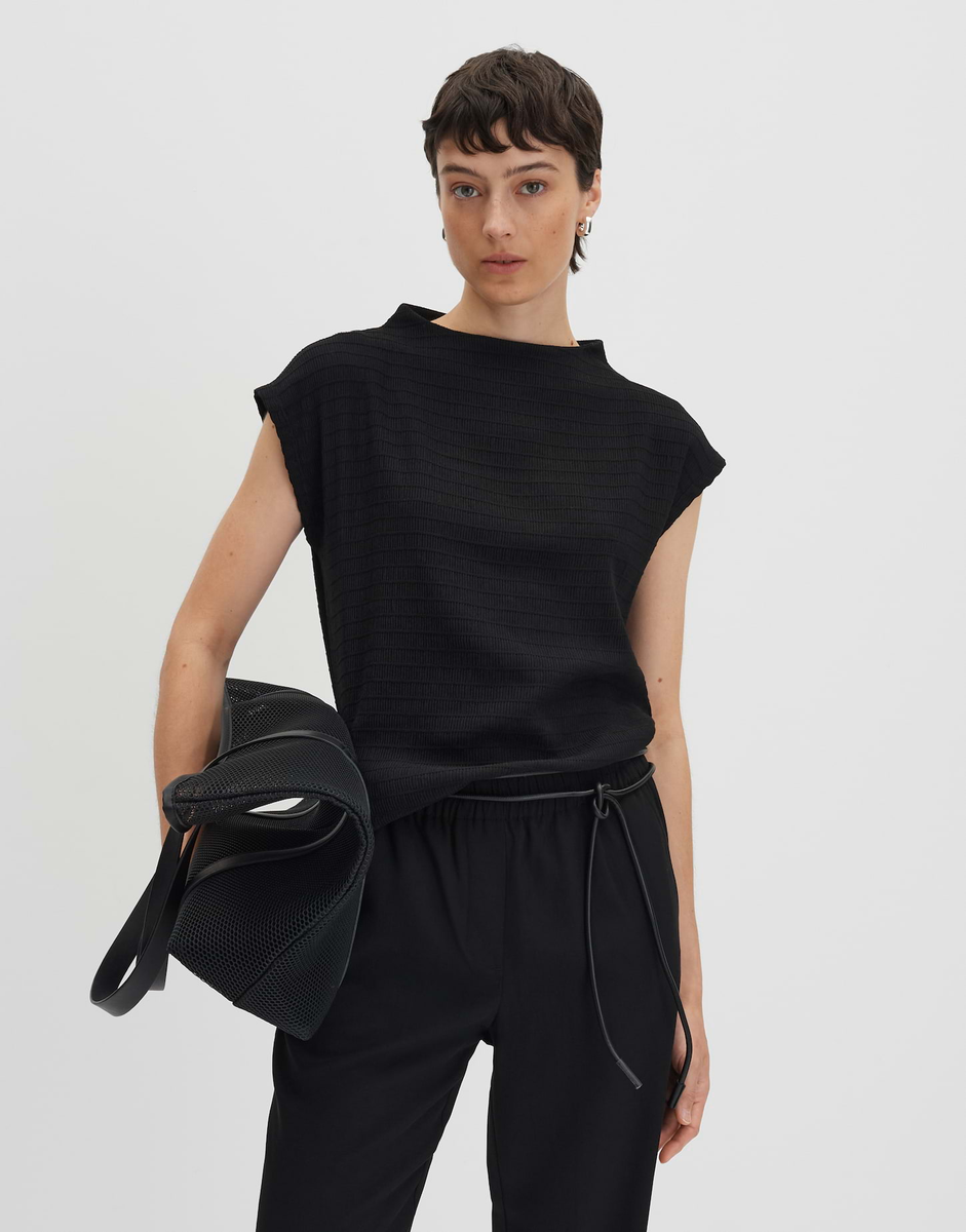 Jerseyshirt mit gerippter Textur"Keala" | someday