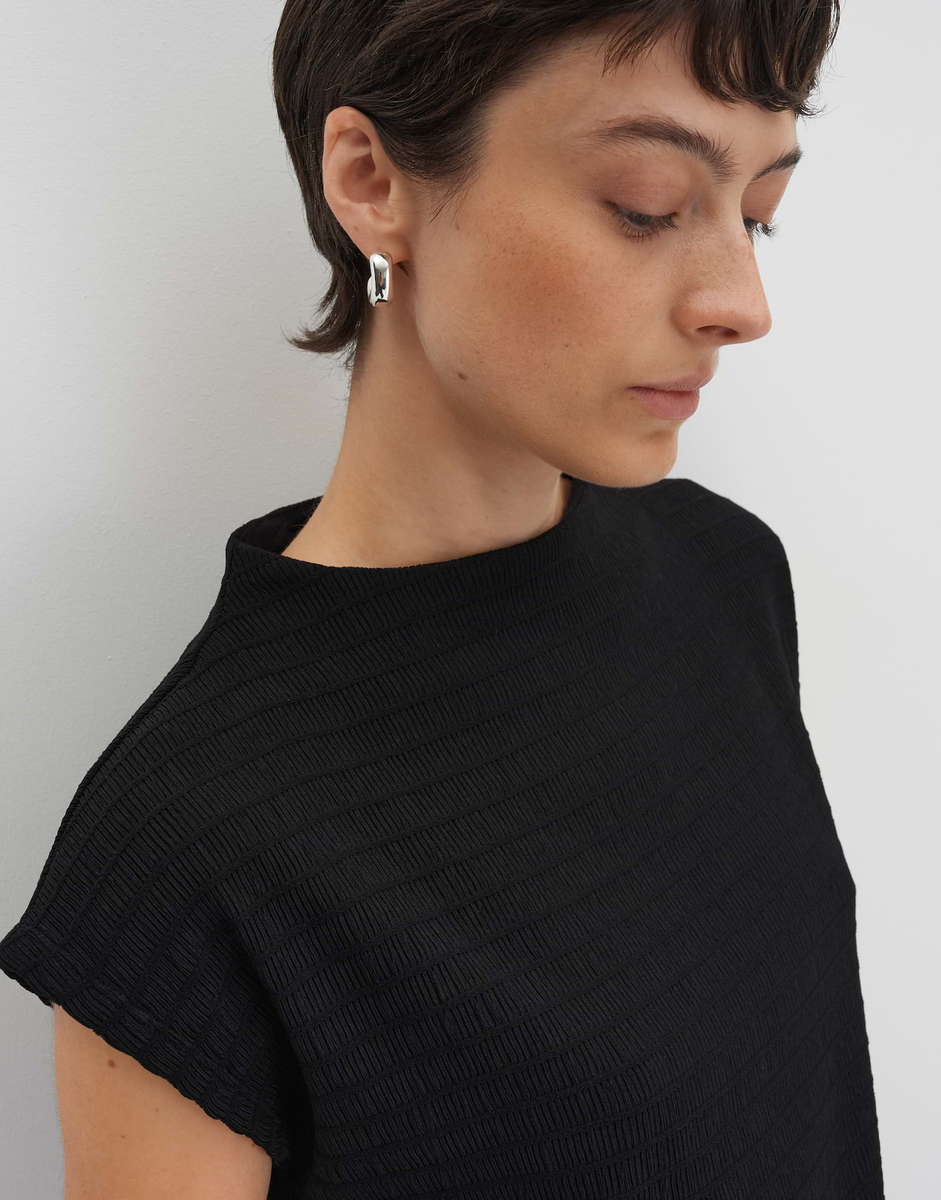 Jerseyshirt mit gerippter Textur"Keala" | someday