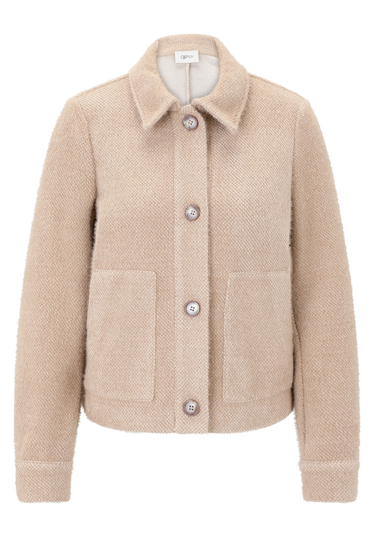 Casual-Jacke mit Knopfleiste | Cartoon