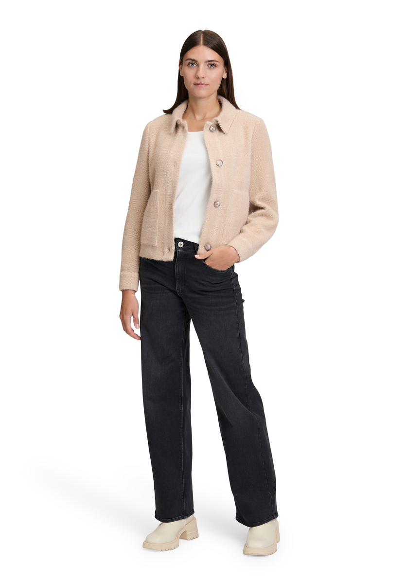 Casual-Jacke mit Knopfleiste | Cartoon