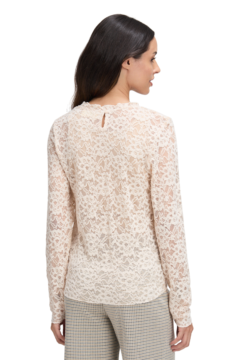 Langarm-Shirt aus Spitze | Cartoon