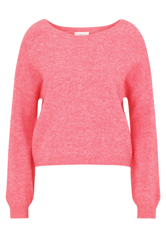 Strickpullover mit Rundhals-Ausschnitt | Cartoon