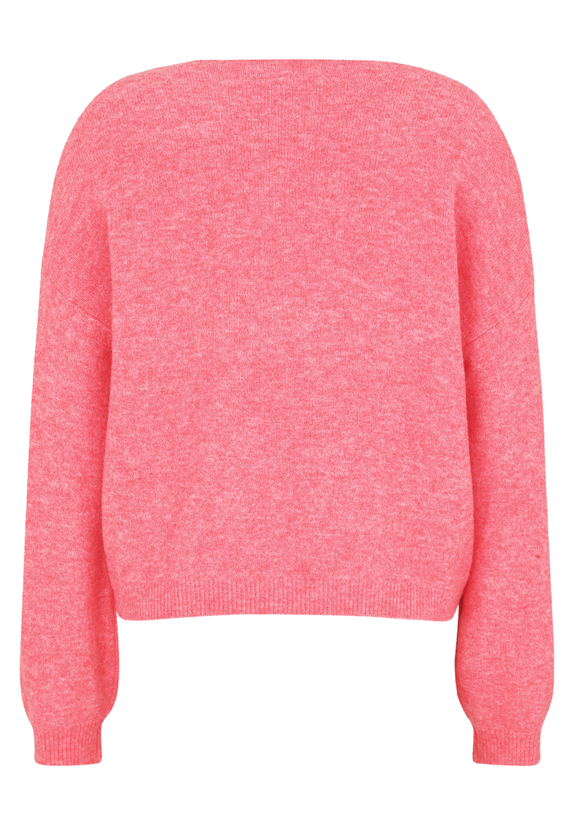 Strickpullover mit Rundhals-Ausschnitt | Cartoon