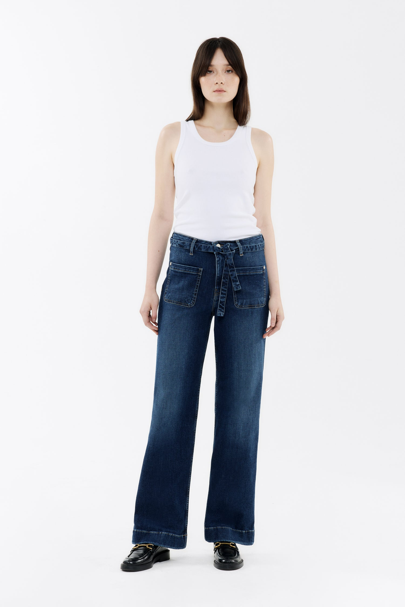 Jeans "Judy wide leg - atlantic season" | Blue Fire
