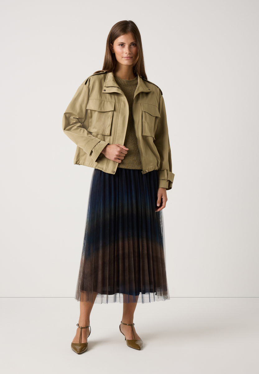 Jacke in khaki-grün | More&More