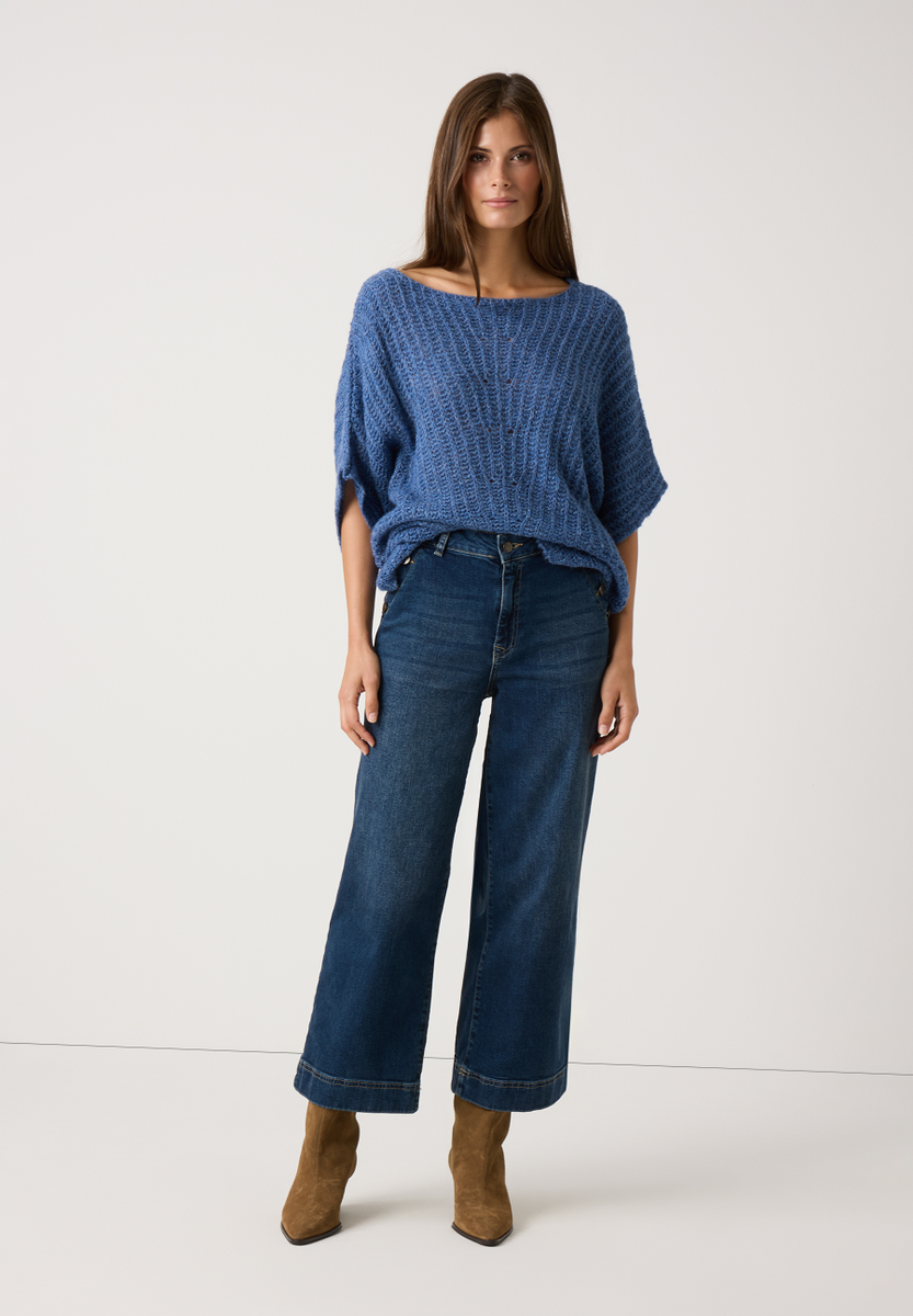 Pullover mit Fledermausärmeln | More&More