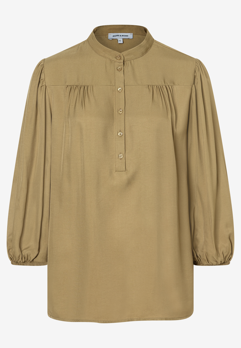 Viskosebluse mit 3/4 Armen | More&More