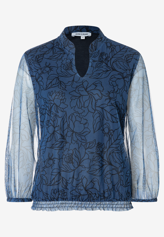 Meshshirt mit Print | More&More