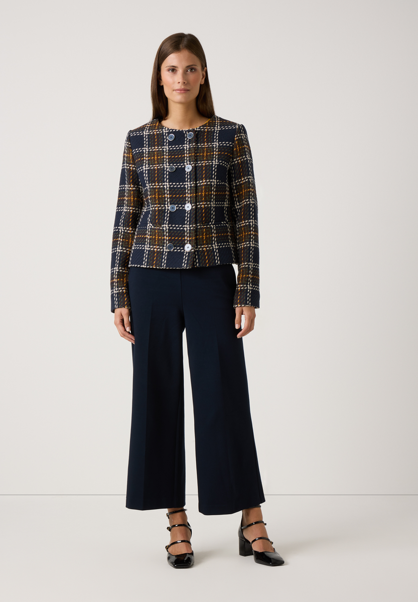 Karierter Kurzblazer | More&More