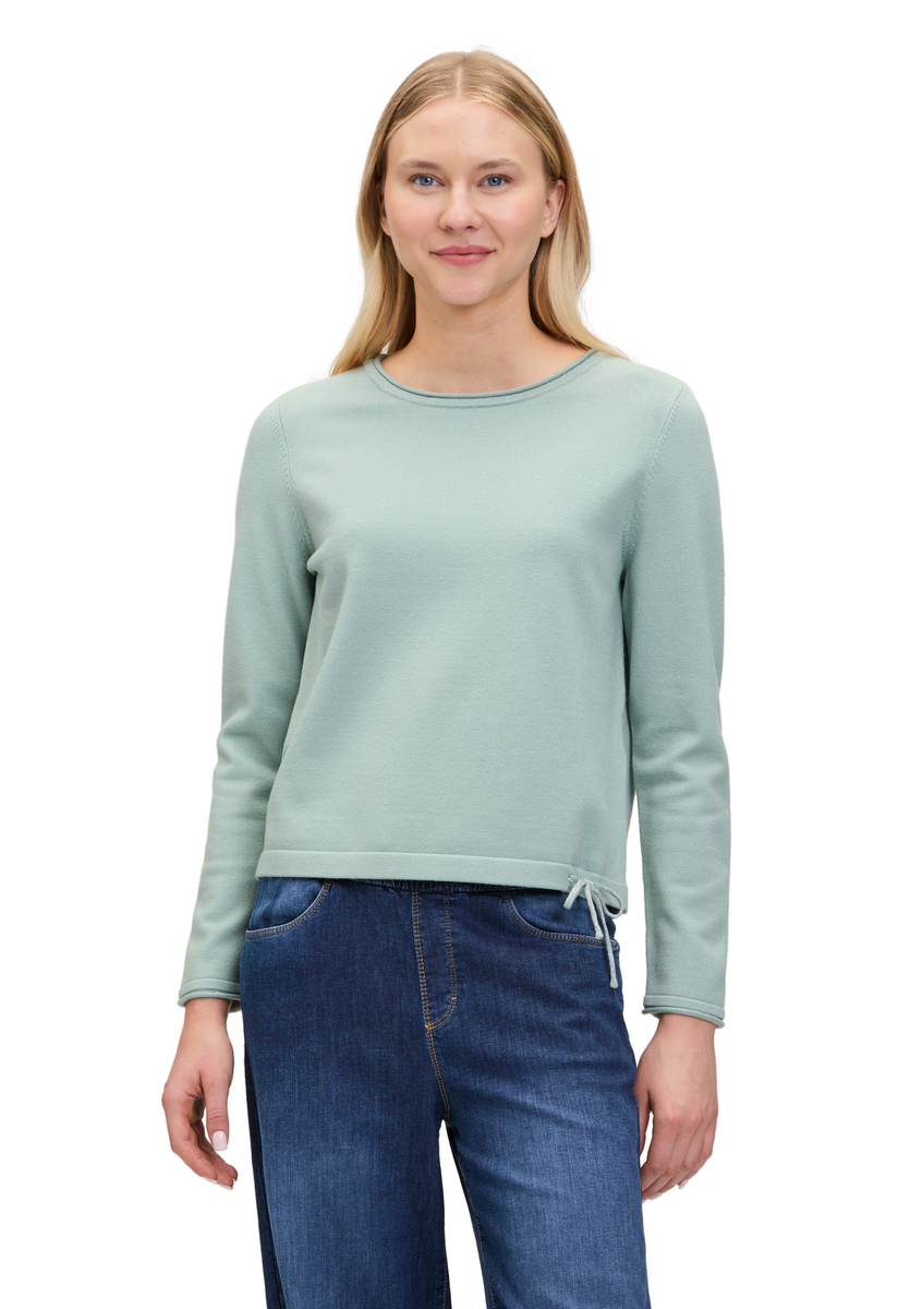 Strickpullover mit Details | Cartoon
