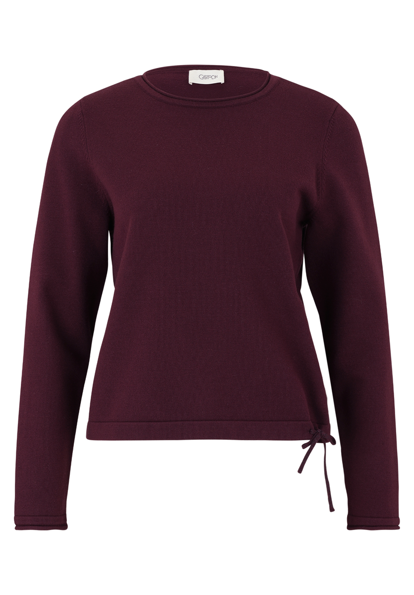 Strickpullover mit Details | Cartoon