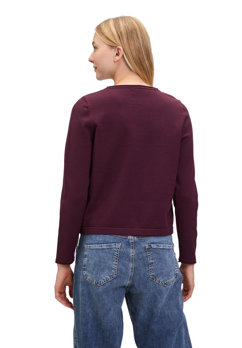 Strickpullover mit Details | Cartoon