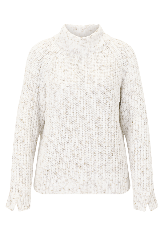 Strickpullover mit Rollkragen | Cartoon